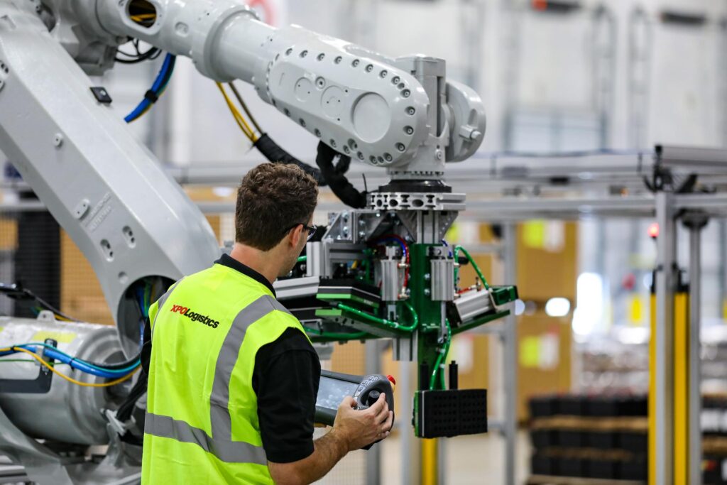 robots at work